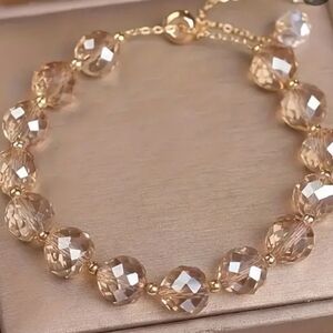 New pinkish bead bracelet